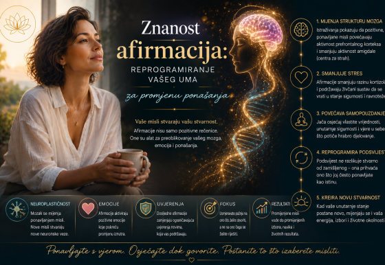 Znanost afirmacija: Reprogramiranje vašeg uma za promjenu ponašanja