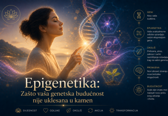 Epigenetika: Zašto vaša genetska budućnost nije uklesana u kamen