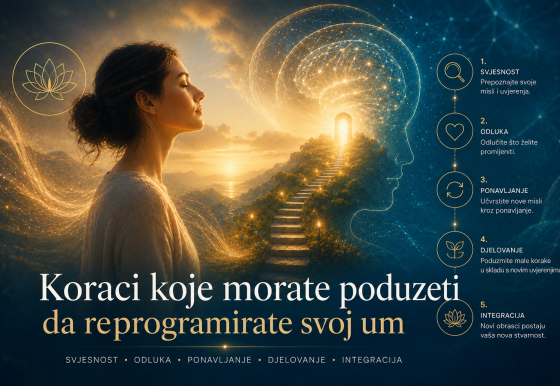 Koraci koje morate poduzeti da reprogramirate svoj um