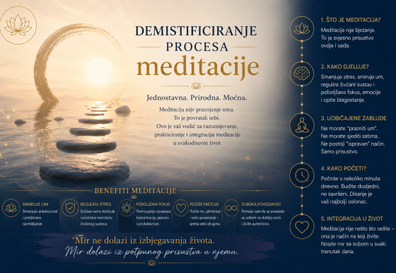 Demistificiranje procesa meditacije
